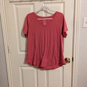 3/$15🧡 Sonoma VNeck Short Sleeve Top